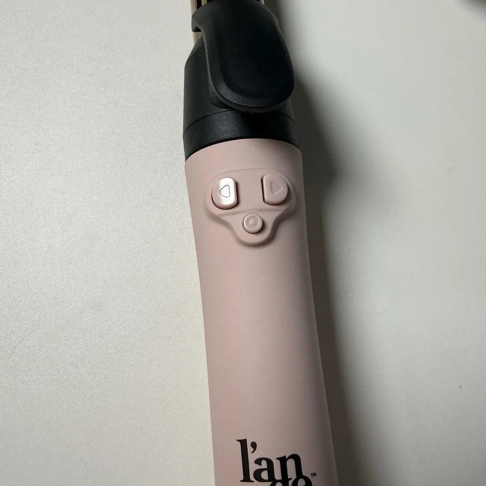 Lange 25MM Titanium Rotating Curling Iron, Color Blush, Le Pirouette - Picture 4 of 7